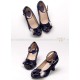 Iris Corolla Elizabeth Double Layer Velvet Shoes(Reservation/5 Colours/Full Payment Without Shipping)